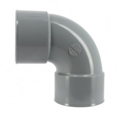 Coude pvc 87 degré30 (90 degré) FF 75 NICOLL CP88 - Image 1/3