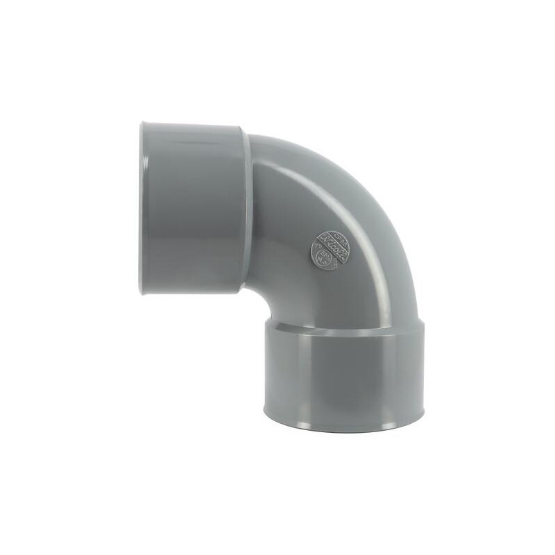 PVC elbow 87°30 (90°) FF : 75