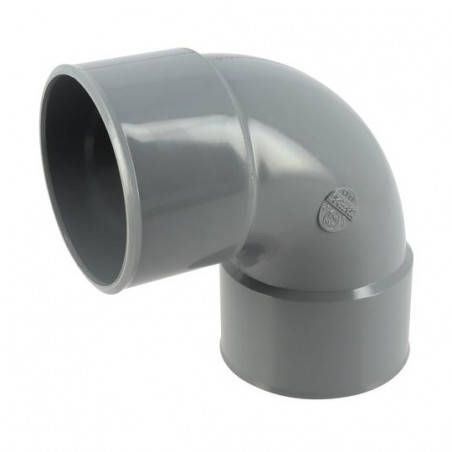 PVC elbow 87°30 (90°) FF : 75