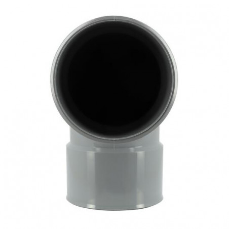 Coude pvc 87 degré30 (90 degré) FF 75 NICOLL CP88 - Image 3/3