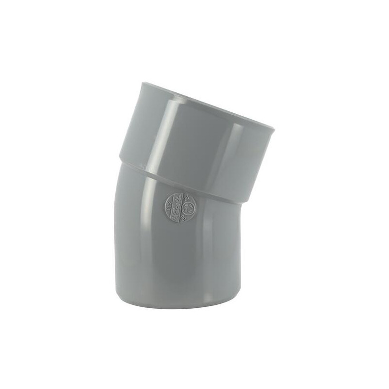 20 graden pvc elleboog MF 80