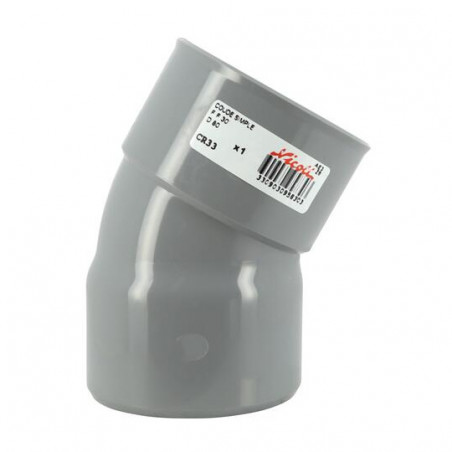 Pvc Winkel 30° Ff: 80, NICOLL, CR33