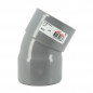 Coude pvc 30 degré FF 80