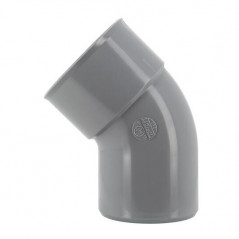 Gomito In Pvc 45° Mf : 80, NICOLL, CR4