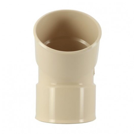 Winkel 45° Weiblich Weiblich, Für Pvc 80 Sandfarbenes Fallrohr, NICOLL, CR44GTS