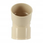 Codo 45° hembra, para el descenso PVC 80 color arena