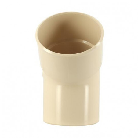 Gomito 45 Maschio Femmina Per Pluviale In Pvc 80 Sabbia, NICOLL, CR4GTS