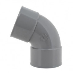 Pvc Elbow 67°30 Ff : 80, NICOLL, CR66