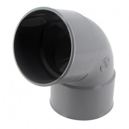Coude pvc 67 degré30 FF 80