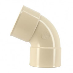 Elbow 67° Ff : D.80, NICOLL, CR66GTS