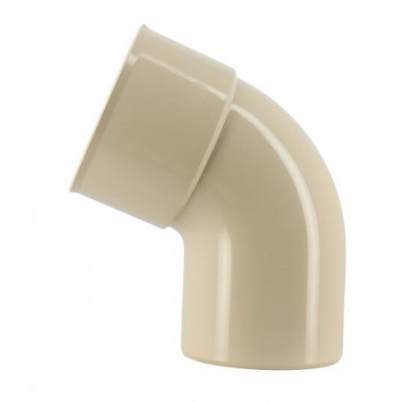 Elbow 67° Mf : D.80, NICOLL, CR6GTS