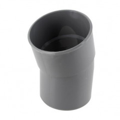 Gomito in PVC 20° MF : 100