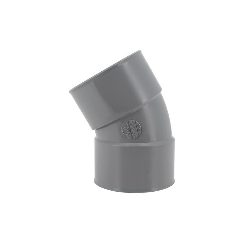 Coude pvc 30 degré FF 100