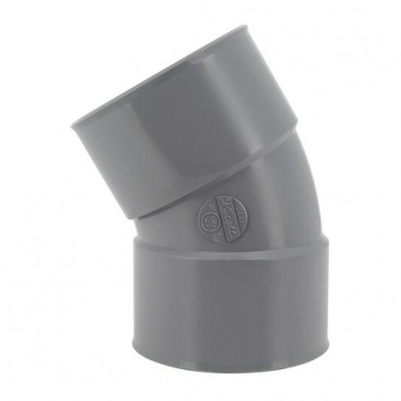 Pvc-Bogen 30° Ff: 100, NICOLL, CT33