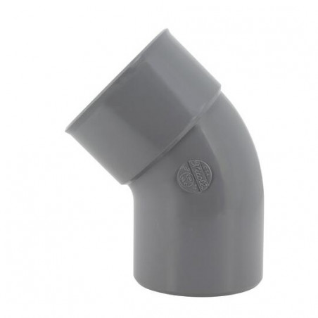 45° pvc elbow MF : 100