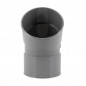 PVC elbow 45 degree FF 100