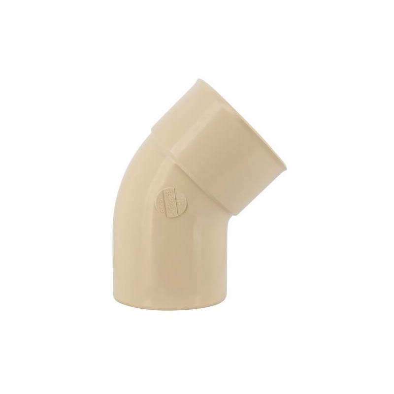 Elleboog 45 graden MF diameter 100