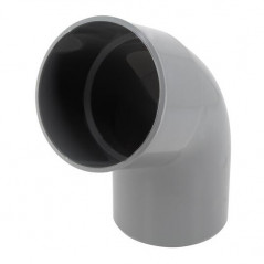 PVC elleboog 67 graden30 MF 100