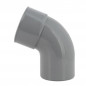 Gomito in PVC 67°30 MF : 100
