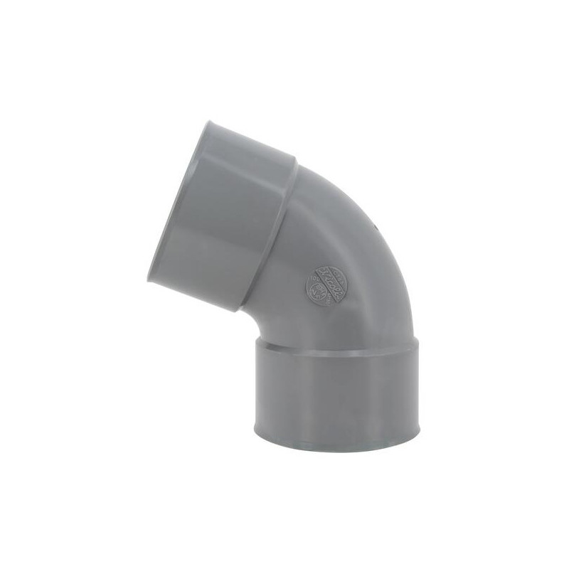 pvc-bogen 67°30 FF: 100