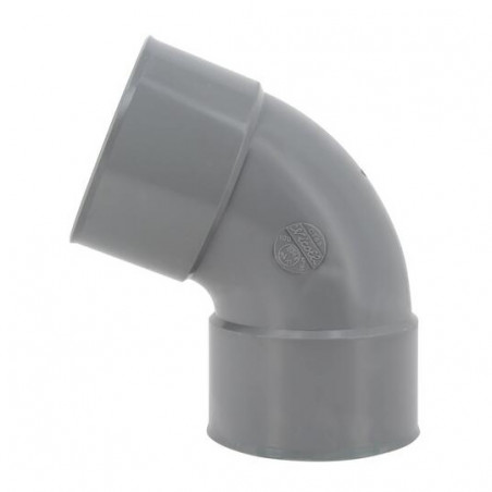 Coude pvc 67 degré30 FF 100 NICOLL CT66 - Image 1/3