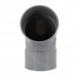 Coude pvc 67 degré30 FF 100