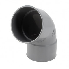 PVC elleboog 67 graden30 FF 100