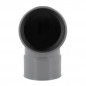PVC elbow 87°30 (90°) FF : 100