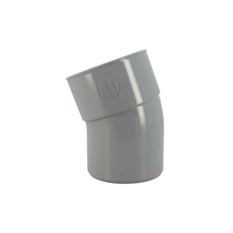 Coude pvc 20 degré MF 110