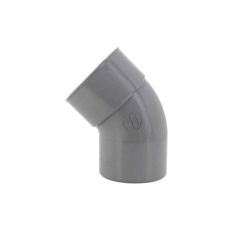 Coude pvc 45 degré MF 110
