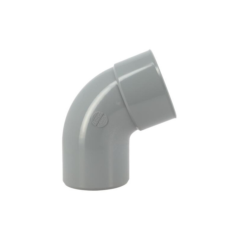 Gomito in PVC 67°30 MF : 110