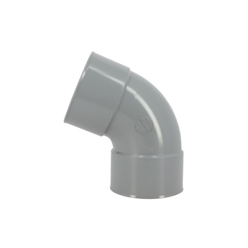 Coude pvc 67 degré30 FF 110