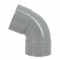 PVC elbow 67°30 FF : 110