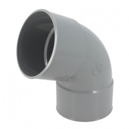 PVC elbow 67°30 FF : 110