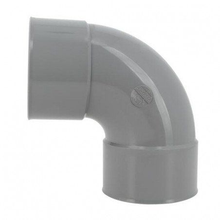 Pvc Elbow 87°30 (90°) Ff : 110, NICOLL, CV88