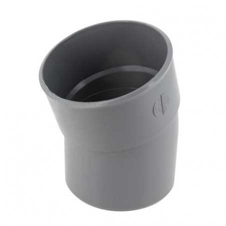 Pvc-Bogen 20° Mf: 125, NICOLL, CX2