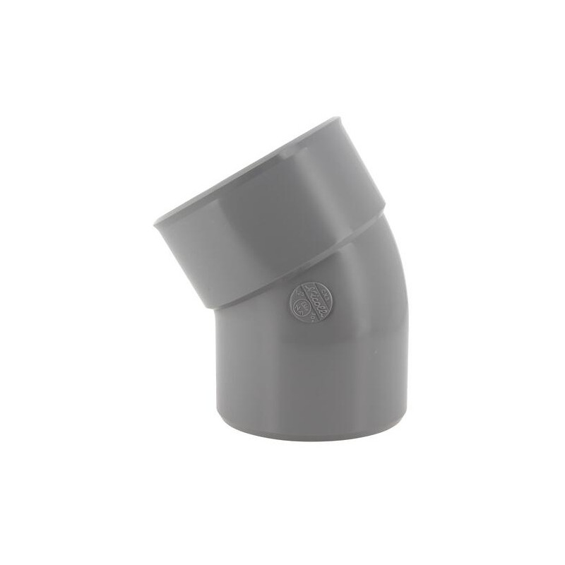 Pvc elbow 30° MF : 125