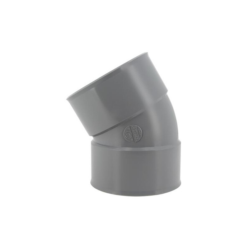 Elbow pvc 30° FF : 125