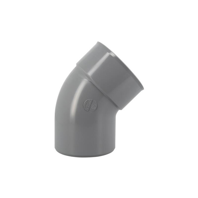 45° pvc elbow MF : 125