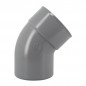 Coude pvc 45 degré MF 125