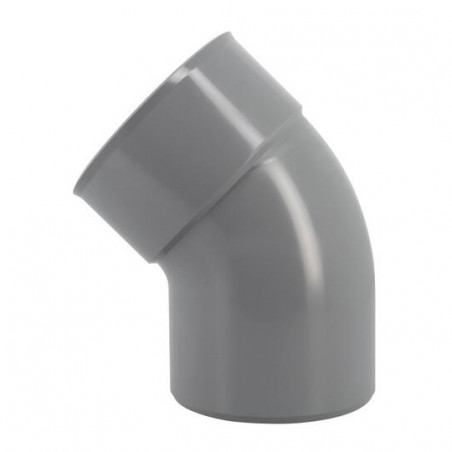 Gomito In Pvc 45° Mf : 125, NICOLL, CX4