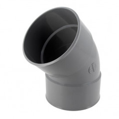 PVC-Bogen 45° FF: 125