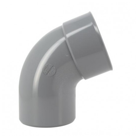 Gomito Pvc 67°30 Mf : 125, NICOLL, CX6