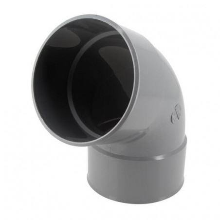 Pvc Elbow 67°30 Ff : 125, NICOLL, CX66