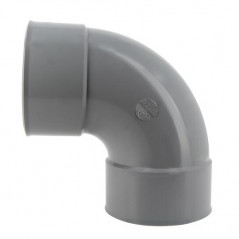 Pvc-Bogen 87°30 (90°) Ff: 125, NICOLL, CX88