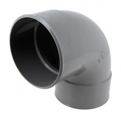 PVC elbow 87°30 (90°) FF : 125