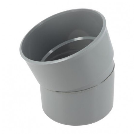 Pvc elbow 20° MF : 140