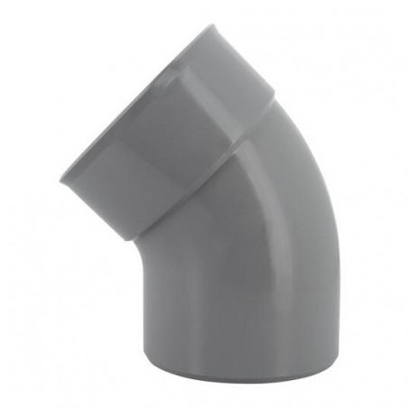 45° Pvc Elbow Mf : 140, NICOLL, CY4