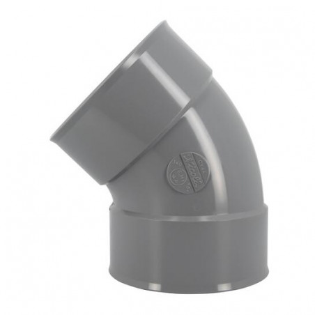 45 Graden Pvc Elleboog Ff 140, NICOLL, CY44