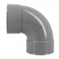 Coude pvc 87 degré30 (90 degré) FF 140